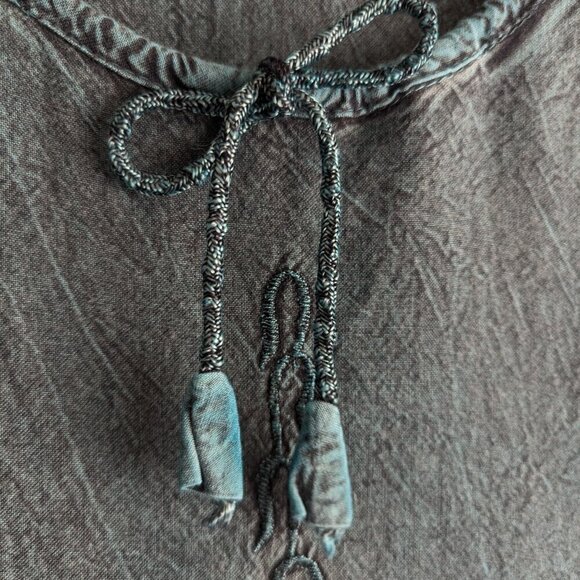 Papa Stonewashed sleeveless Dress - Picture 4 of 6